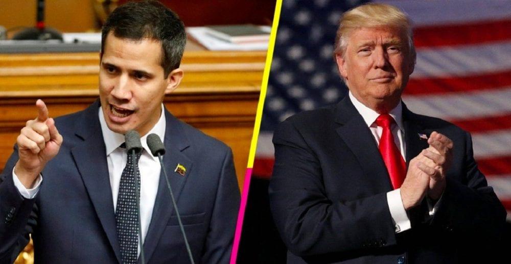 Trump reconhece oposicionista Juan Guaidó como presidente interino da Venezuela