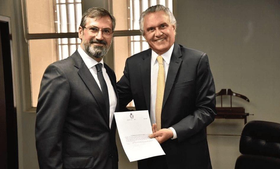 Aylton Vechi é anunciado como Procurador Geral de Justiça de Goiás por Ronaldo Caiado