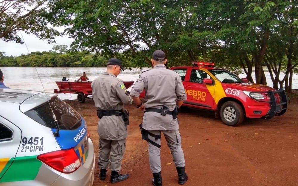 Bombeiros resgatam corpo de bebê em leito de rio no interior de Goiás