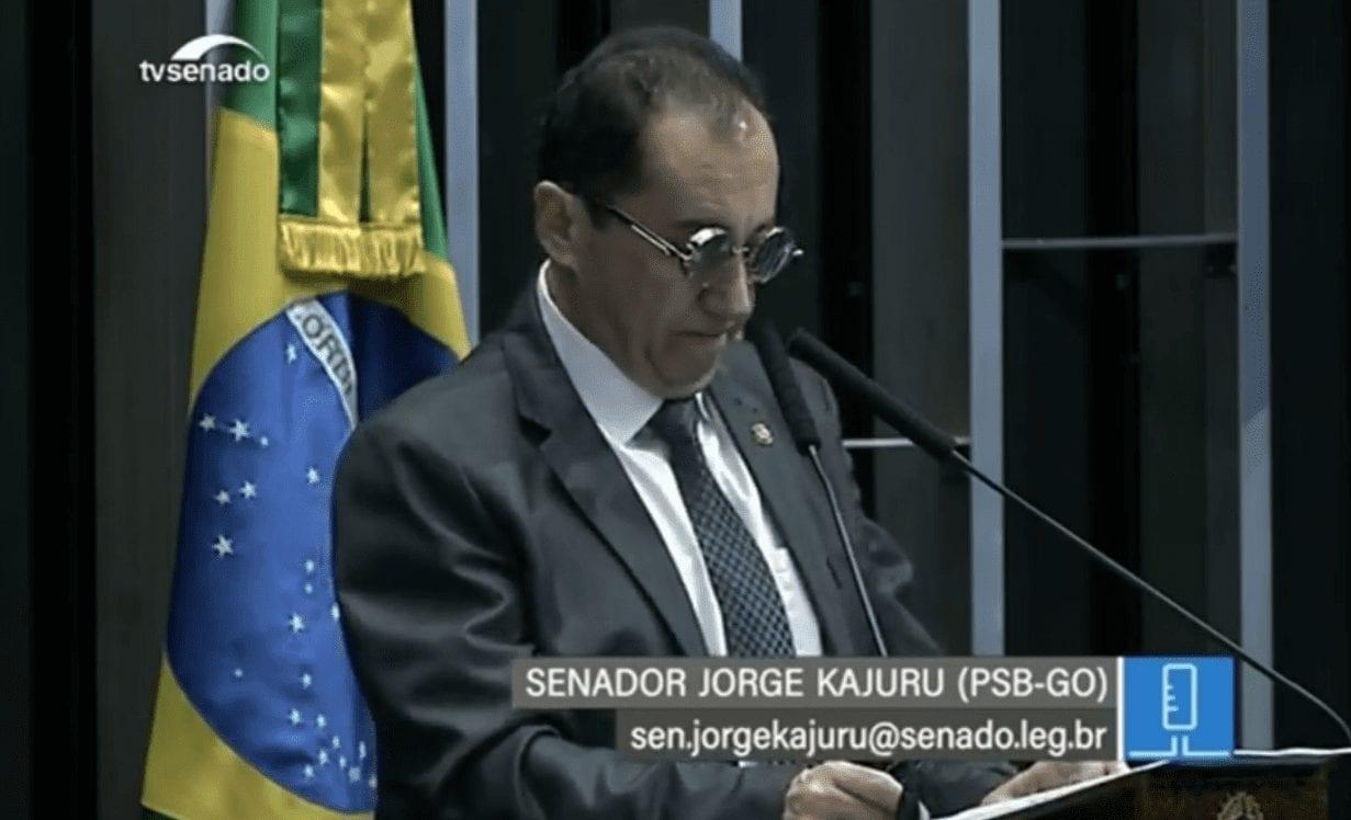 No Senado, Jorge Kajuru faz discurso plagiado contra a Reforma da Previdência