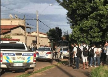 Alarme falso de tiroteio em escola de Goiânia causa pânico nesta manhã