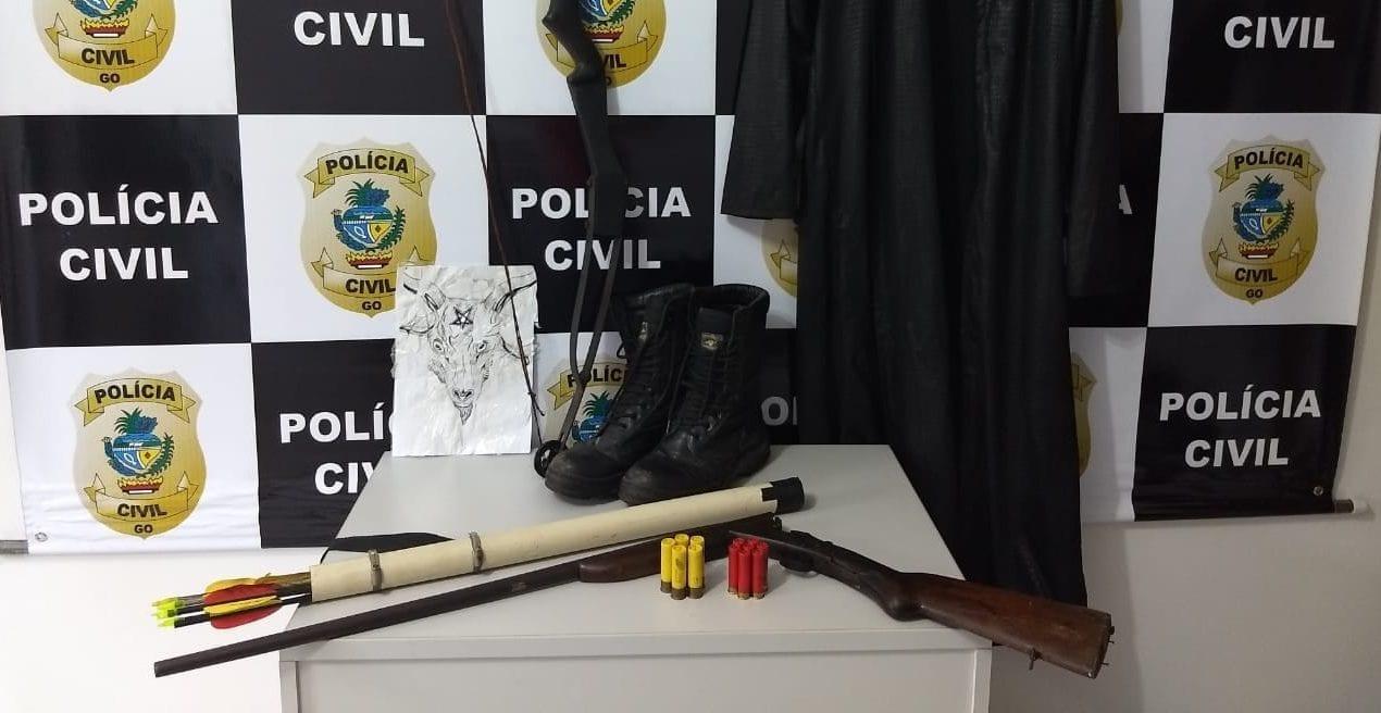 Jovem apreendido em Pontalina (GO) também pretendia usar arco e flecha em massacre