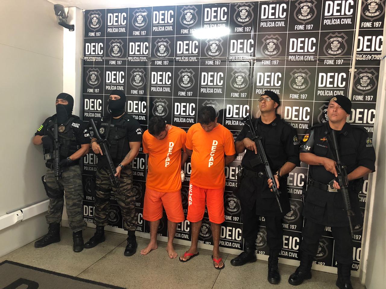 Polícia de Goiás prende criminosos de alta periculosidade acusados de "novo cangaço", em São Paulo