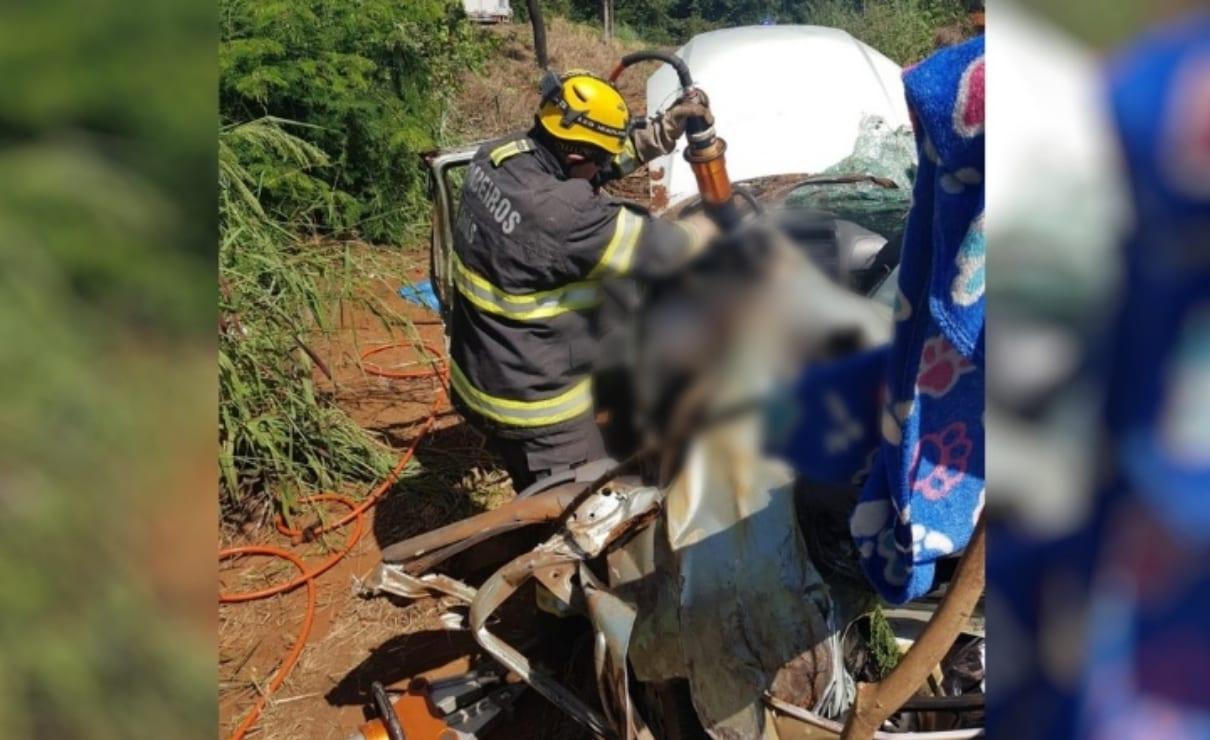 Após ultrapassagem, pai e filha morrem em acidente na BR-020, em Formosa