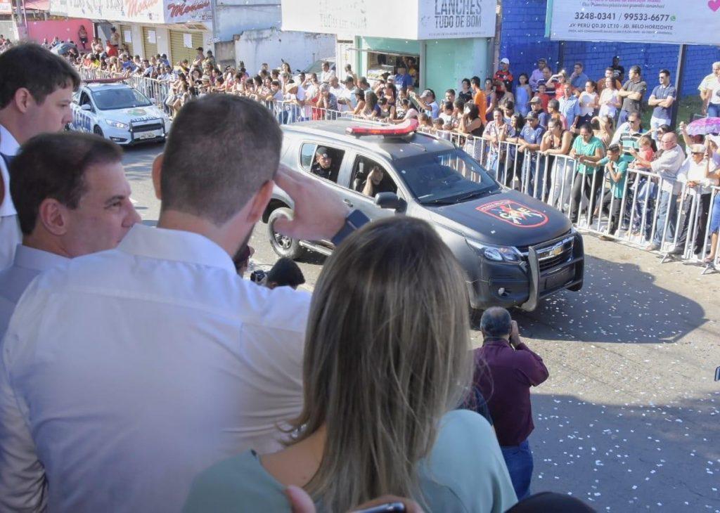 Desfile Cívico comemora com sucesso o aniversário de Aparecida de Goiânia Dia Online Desfile Cívico comemora com sucesso o aniversário de Aparecida de Goiânia Dia Online