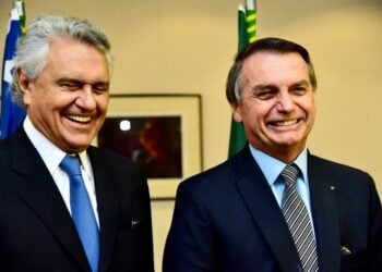 "Faremos o que tiver ao nosso alcance para atender Caiado", diz Bolsonaro em Goiânia