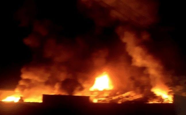 Incêndio deixa cinco pessoas feridas em Aparecida de Goiânia