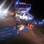 Jovens morrem em acidente entre carro e caminhão na GO-501, em Rio Verde