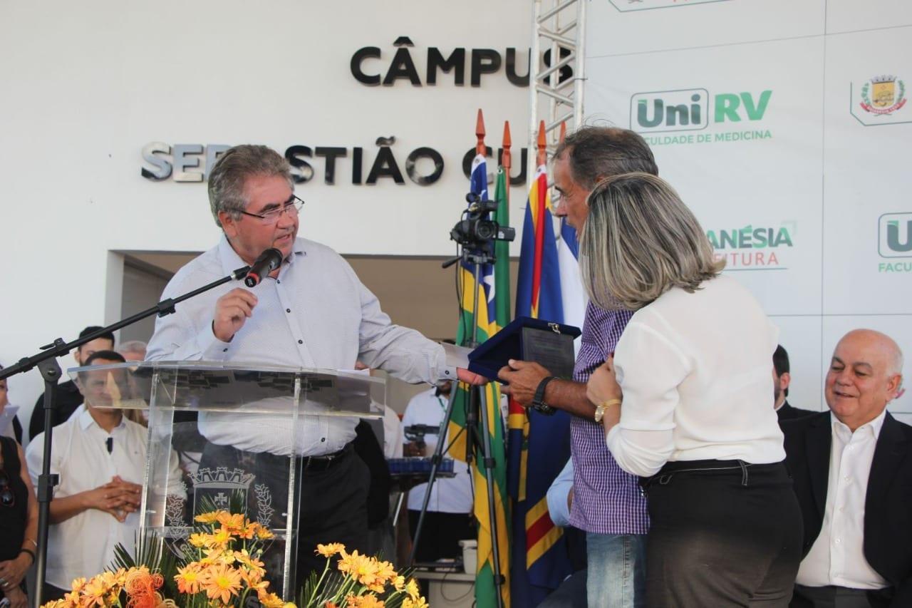 Professor Tatão inaugura novo Campus de Medicina de Goianésia