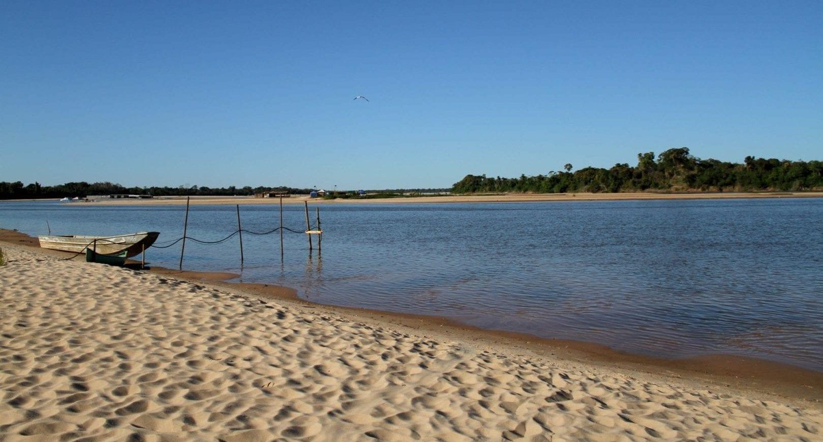 Acompanhe ao vivo as praias do Rio Araguaia durante as férias em Aruanã