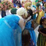 Criança com câncer ocular ganha festa no Parque Flamboyant