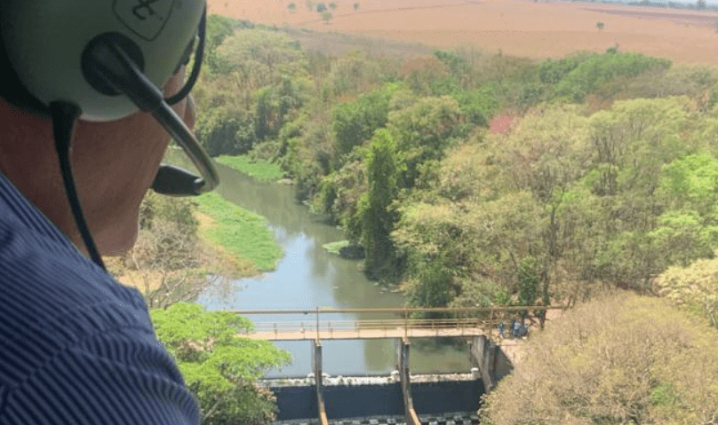 Contra crise hídrica, Caiado prepara revitalização da bacia do Alto Meia Ponte