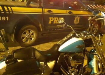 Em Catalão, PRF apreende Harley-Davidson roubada em outro estado há mais de um ano