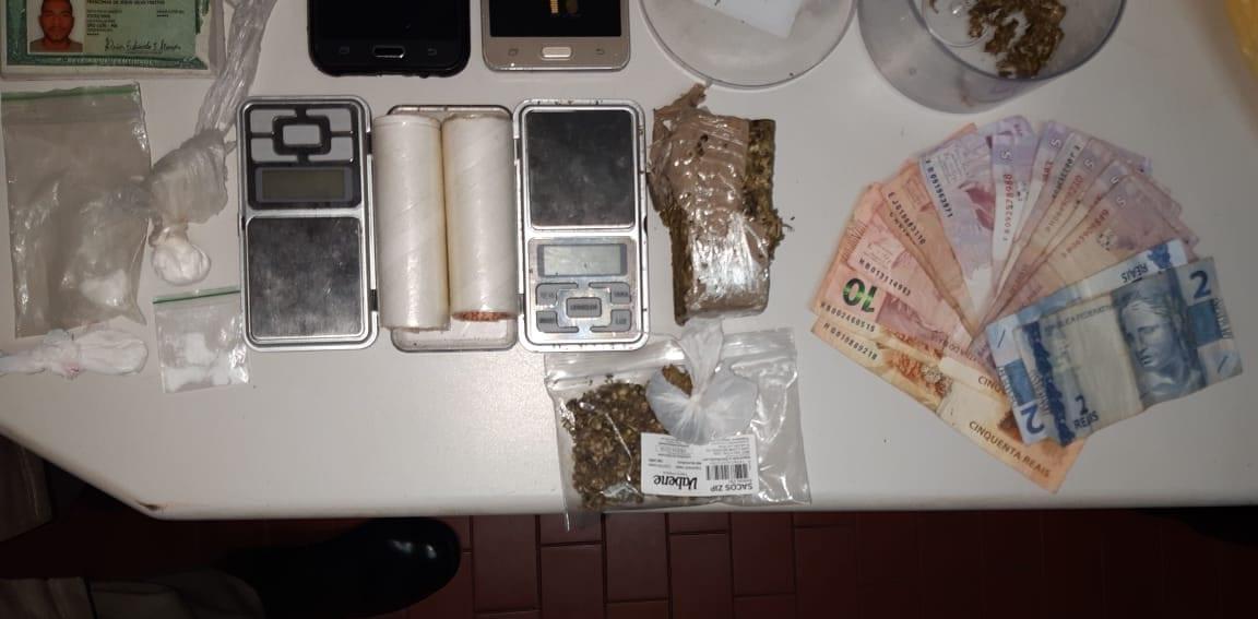 Homem é preso ao vender drogas em boate, em Aparecida de Goiânia