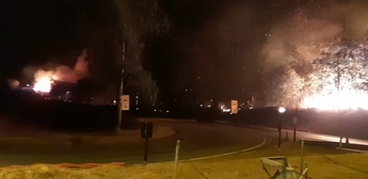 Incêndio atinge Parque Ecológico de Goiânia; PRF faz alerta aos motoristas