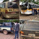 Cerca de 30 veículos de transporte escolar são reprovados em vistoria, em Niquelândia