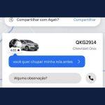 Motorista de app cobra sexo de passageira como "valor por fora", em Goiás