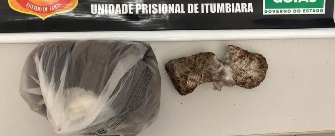Mulher esconde droga em pacote de café para entregar a detento, em Itumbiara