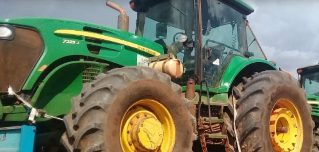 PM recupera máquinas agrícolas avaliadas em R$ 350 mil em Senador Canedo