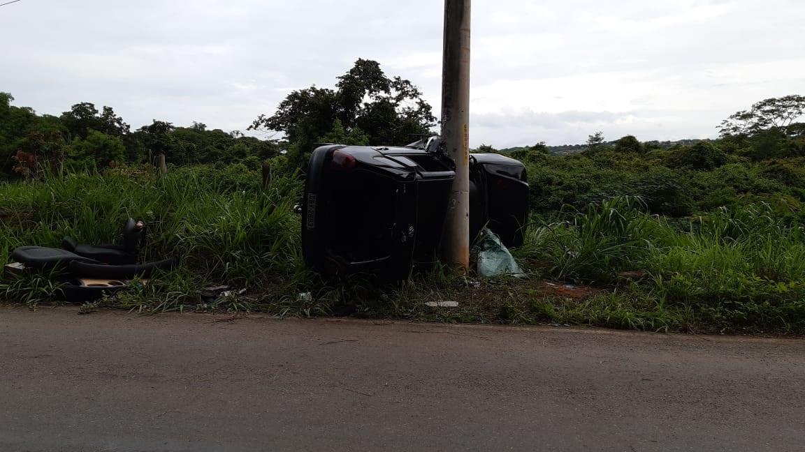 Acidente deixa um homem gravemente ferido, em Goiânia