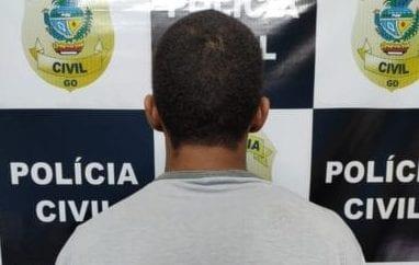 Homem é preso após agredir e ameaçar testemunha de inquérito policial, em Morrinhos