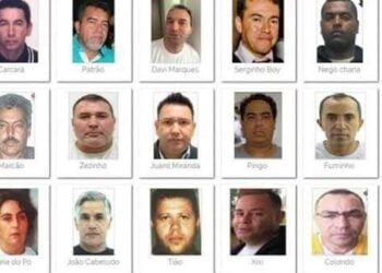 Justiça divulga a lista dos criminosos mais procurados em todo o País