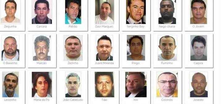 Justiça divulga a lista dos criminosos mais procurados em todo o País