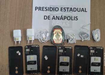 Mãe de preso é flagrada com celulares e ilícitos no presídio de Anápolis