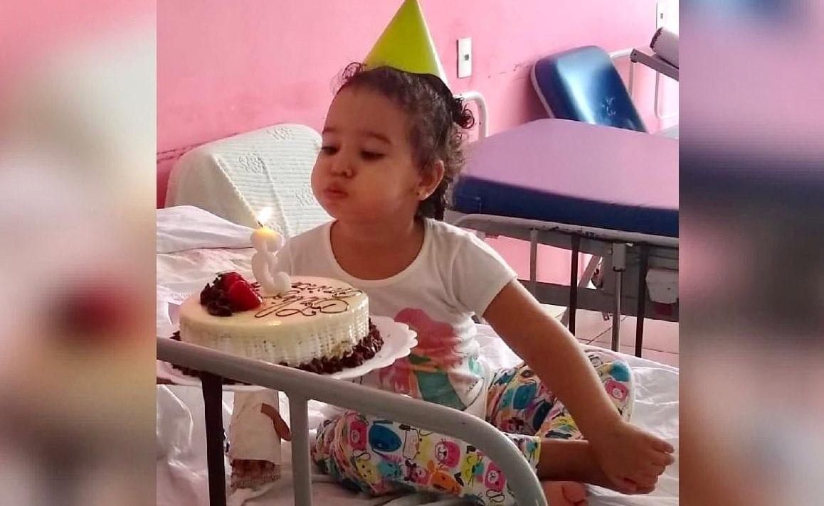Paciente de 3 anos ganha festa surpresa de servidoras da UPA de Formosa
