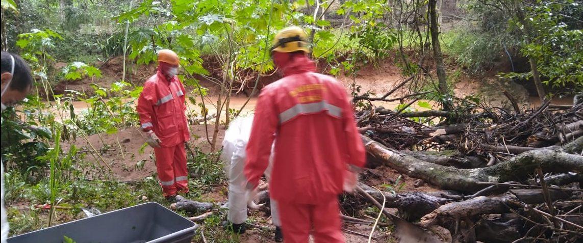 Homem de 32 anos é encontrado morto no Rio Claro, em Jatai