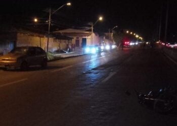 Pedestre morre após ser atropelado por motocicleta na BR-153, em Goiânia