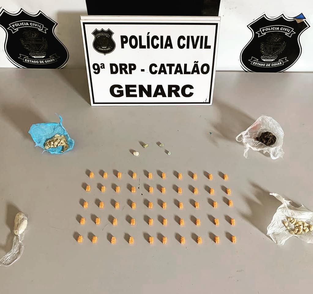 Traficante é preso após anunciar venda drogas por rede social, em Catalão