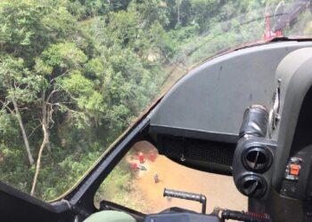 Com helicóptero, corpo de vítima de afogamento é retirado de rio em Goiás