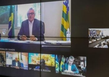 Combate ao coronavírus: Caiado pede a Bolsonaro reposição do ICMS