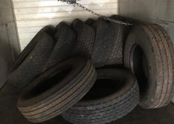 Contrabando de pneus causa prejuízo de R$ 4 milhões em impostos, em Goiás
