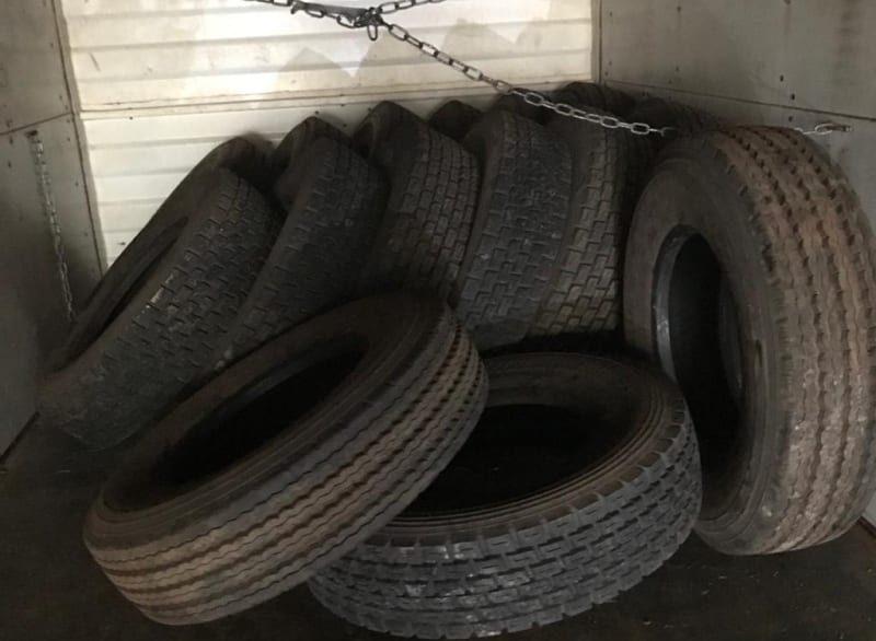 Contrabando de pneus causa prejuízo de R$ 4 milhões em impostos, em Goiás