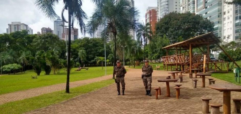 Em Goiás, forças de segurança limitam fluxo de pessoas nas ruas