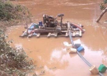 Fiscalização encontra extração de minérios ilegal, em Ipiranga de Goiás