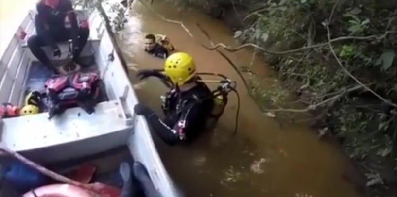 Homem morre afogado após pular de canoa para nadar, em Rialma