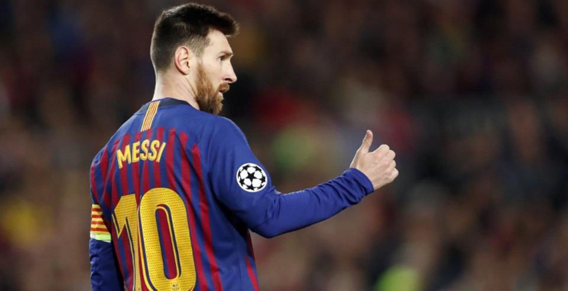 Messi alerta sobre coronavírus: 'Momento de ser responsável e ficar em casa'
