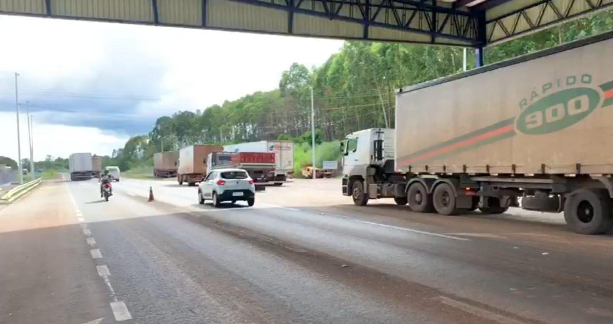 PRF em Goiás arrecada alimentos e kits de higiene para caminhoneiros