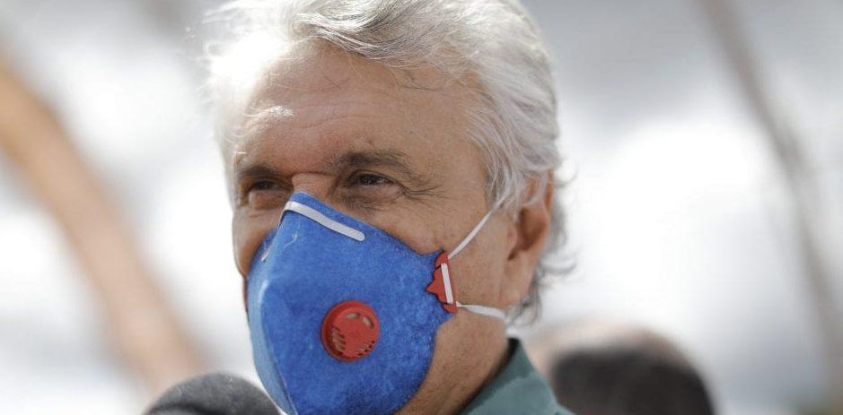 Caiado confirma obrigatoriedade do uso de máscara em Goiás a partir de segunda (20)