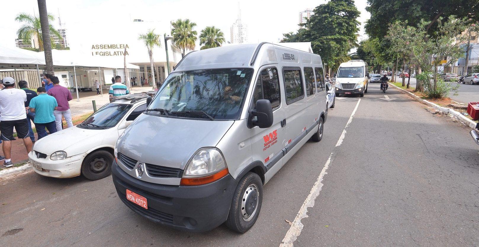 Aprovado em 1ª votação o uso de vans no transporte público de Goiânia 