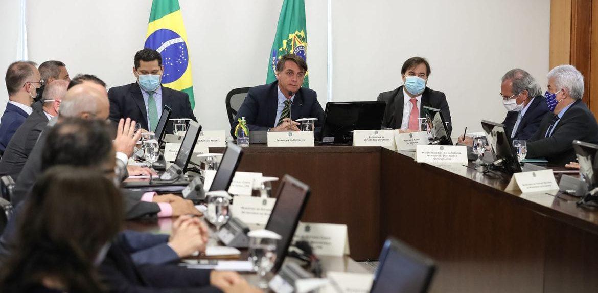 Maia avalia como positiva conversa com Bolsonaro e governadores