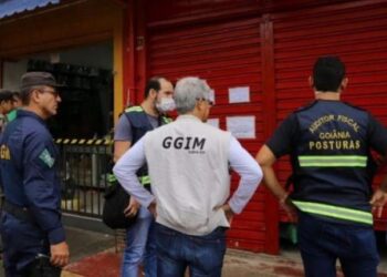Prefeitura de Goiânia fiscaliza protocolos contra o corona em comércios de Campinas