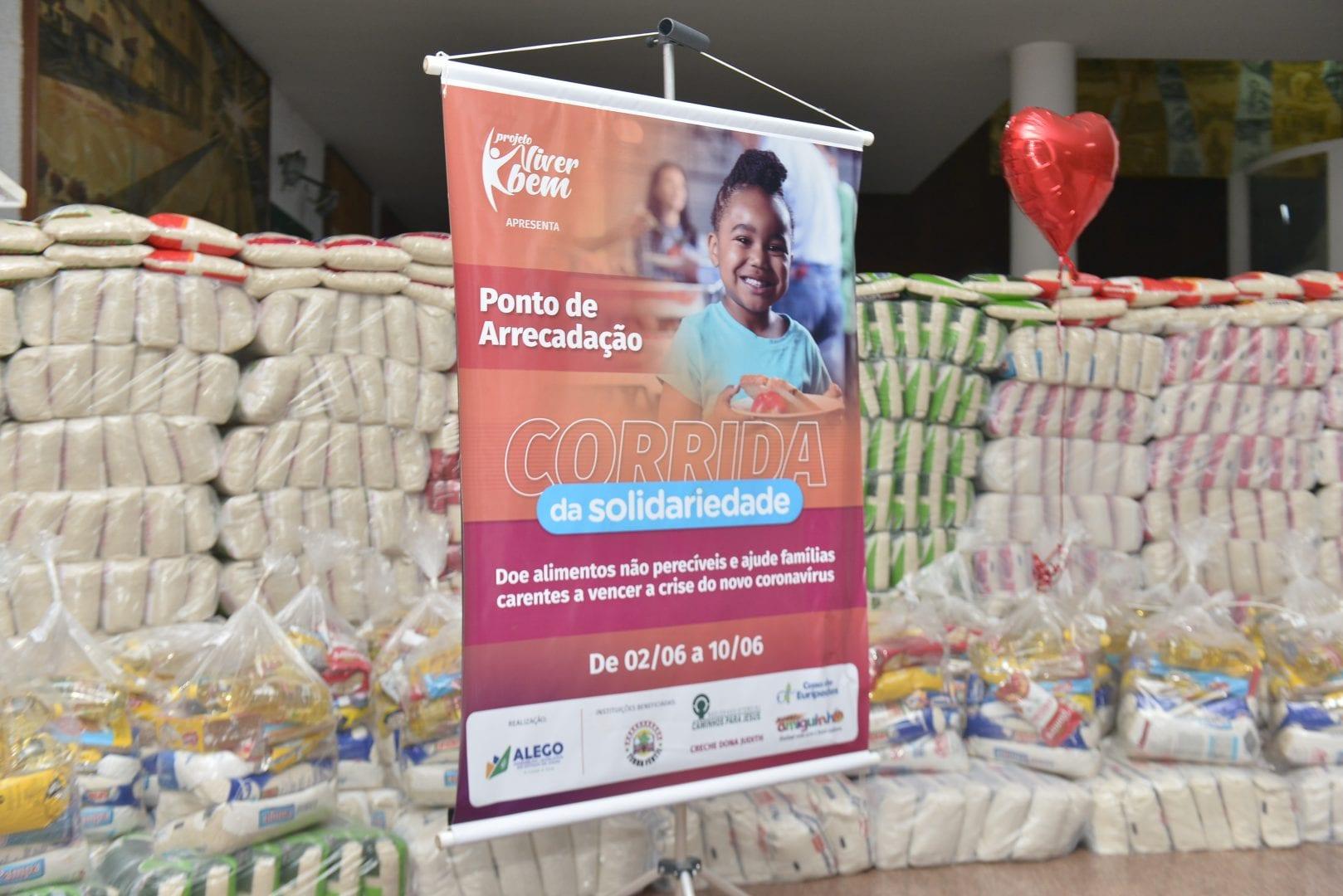 Alego arrecada mais de 21 toneladas de alimentos em Corrida da Solidariedade