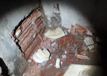 Detentos tentam furar buraco em parede para fugir do presídio de Aparecida
