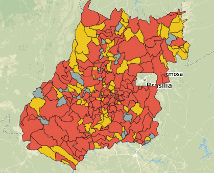 Goiás tem 5,3 mil infectados e mais de 27 mil suspeitas de covid-19 