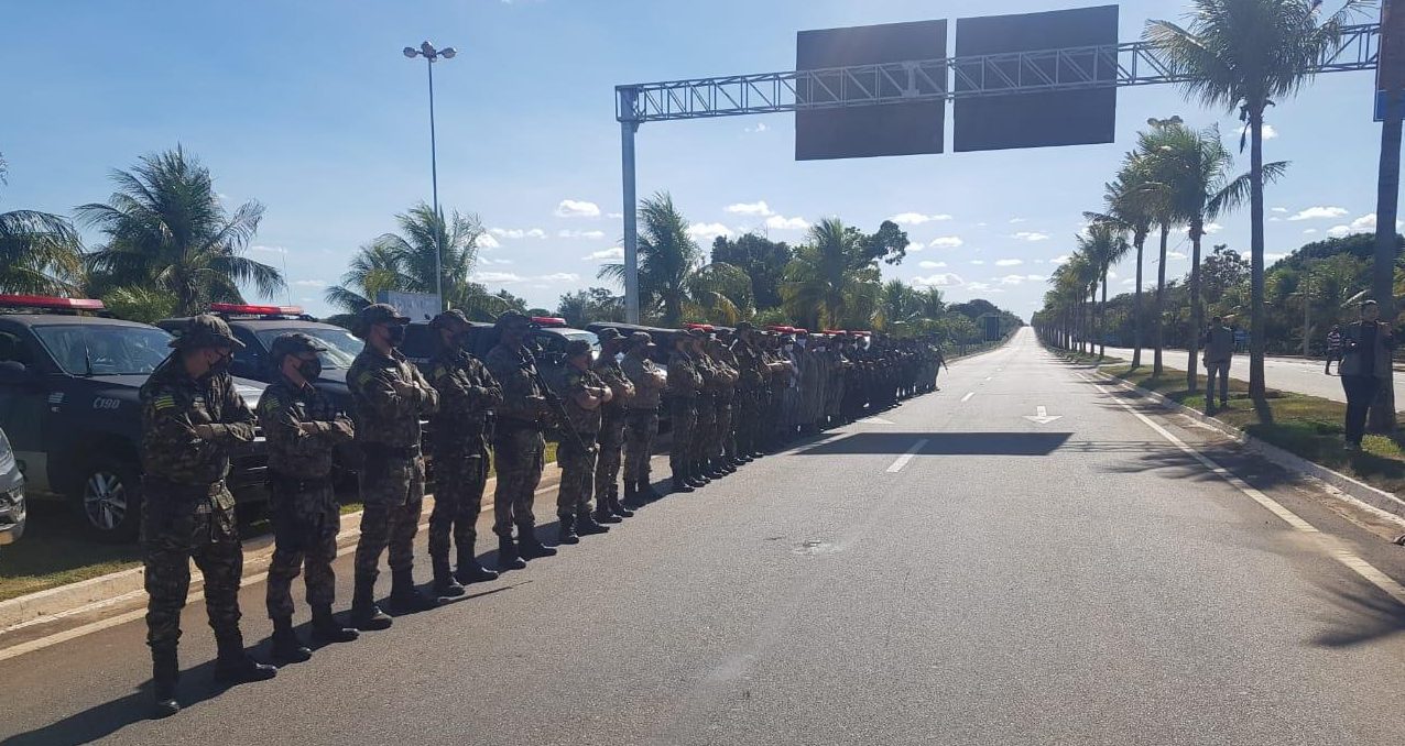 PM monta barreiras sanitárias na região do Vale do Araguaia