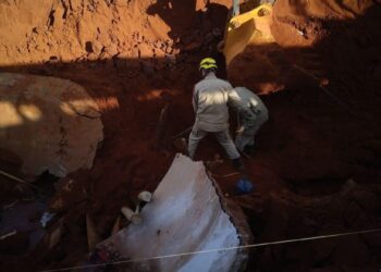 Trabalhador morre soterrado em obra de galeria pluvial, em Goiânia